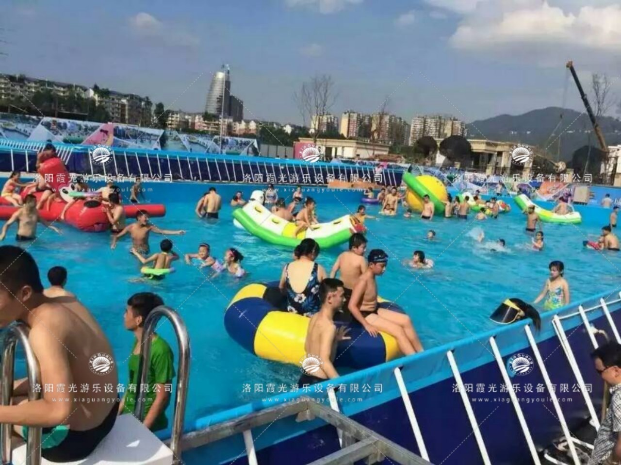 七星支架泳池